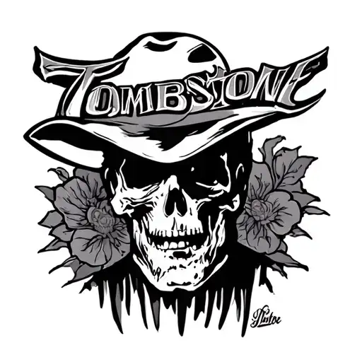 Tombstone Movie tattoo design idea