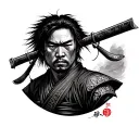 Musashi Miyamoto tattoo design idea