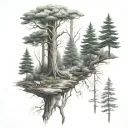 forest nature tattoo design tattoo design idea