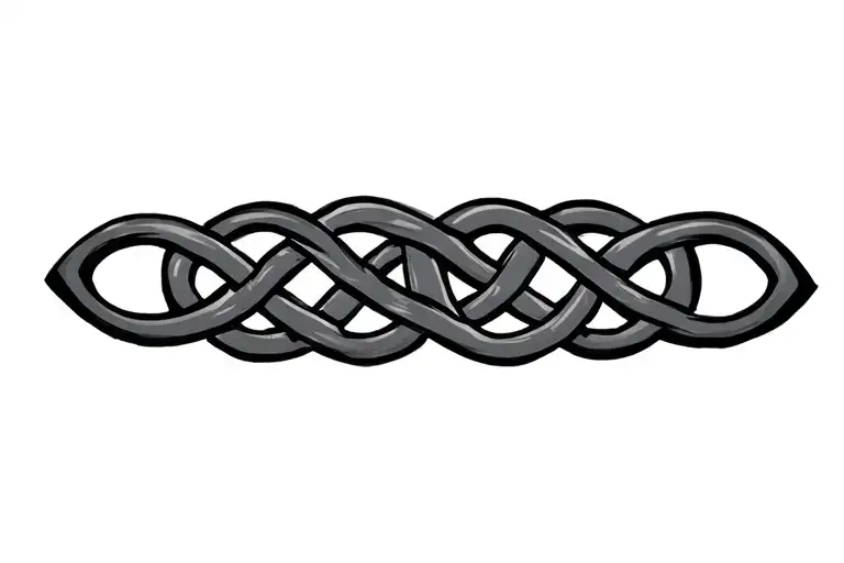 celtic knot tattoo design idea