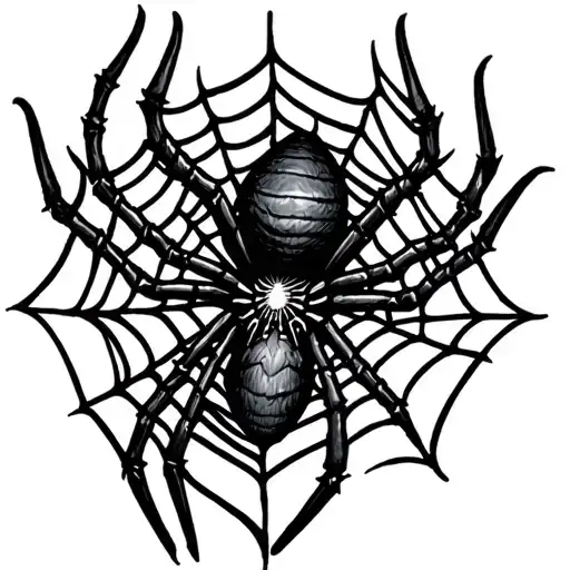 Tattoo with spider web on the elbow length tattoo tattoo design idea