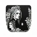 friends, Celtic,flowers tattoo design idea