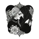 friends, Celtic,flowers tattoo design idea