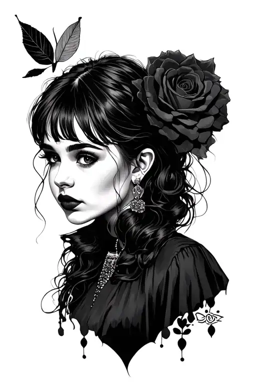 Sabrina Spellman tattoo design idea