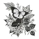alternative nature  tattoo design idea