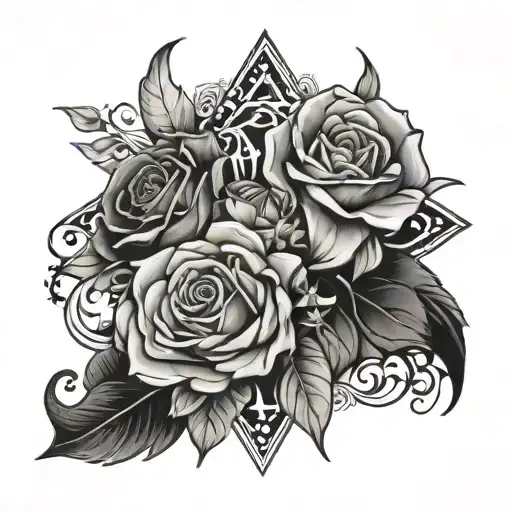 word Ambition tattoo design idea