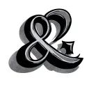 Ampersand tattoo design idea