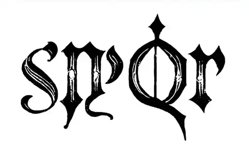 "spqr" tattoo design idea