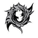 Crotch tattoo design idea