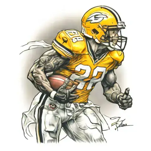 NFL street tattoo design idea