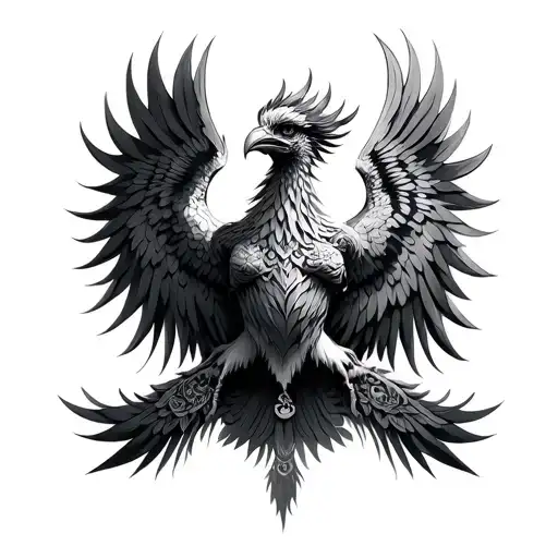 Garuda tattoo design idea
