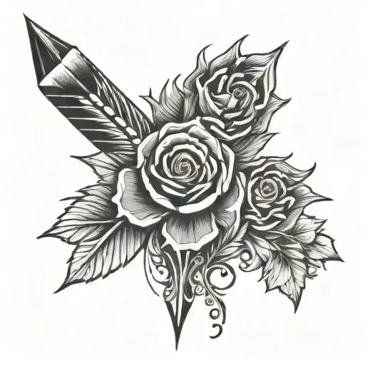 Dart tattoo design idea