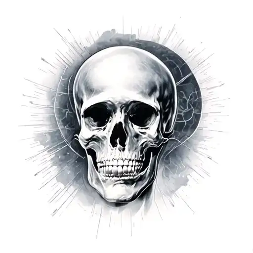 radiology MRI CT and X Ray And USG tattoo design idea