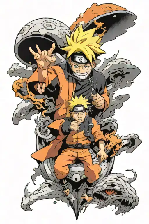 Naruto tattoo design idea