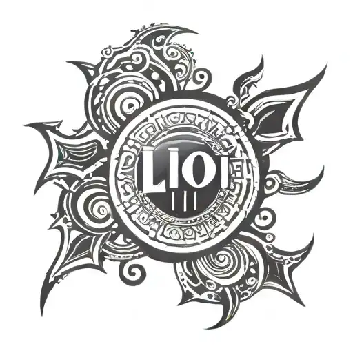 lio name tattoo design idea