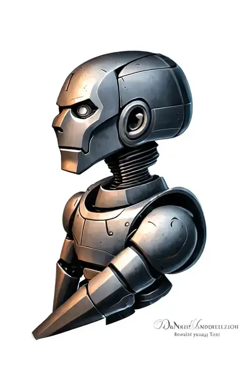 the iron giant tattoo design idea