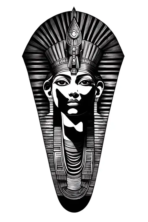 Egyptian mythology inspired tattoo tattoo design idea