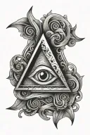 Boredom Symbol tattoo design idea