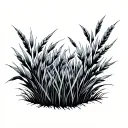 Rice Field tattoo design idea