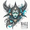 Bali tattoo design idea