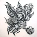 Bali tattoo design idea