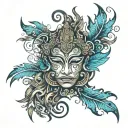 Bali tattoo design idea