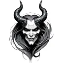 Devil Horns tattoo design idea