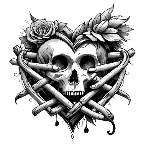 prisoner of love tattoo design idea