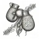 Boxing Gypsy tattoo design idea