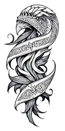 Anglo Saxon tattoo design idea