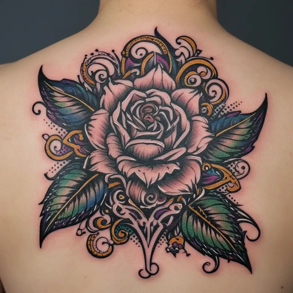 named shemale tattoo design idea