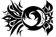 Knight the Moon tattoo design idea