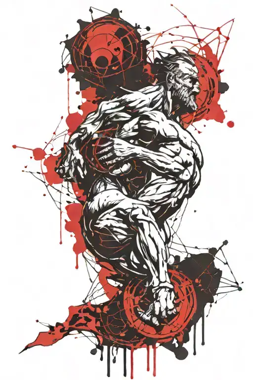 sisyphus tattoo design idea