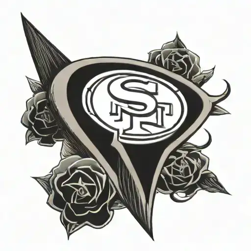 49ers logo tattoo design idea