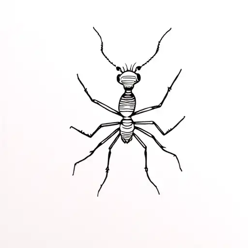ant tattoo design idea