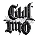 word ￼ Guillermo tattoo design idea