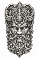 Zeus tattoo design idea