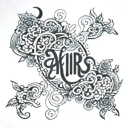 name written on right hand Ankur tattoo design idea