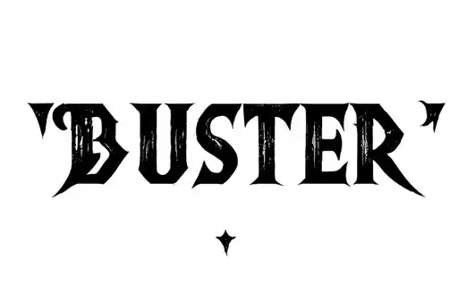 "Buster" tattoo design idea