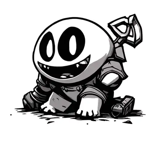 Binding Of Isaac tattoo design idea