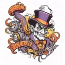 figment tattoo design idea