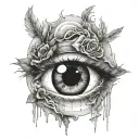 Depression tattoo design idea