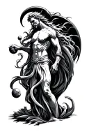 Aquarius tattoo design idea