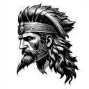 Leonidas tattoo design idea