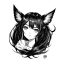 Makima tattoo design idea