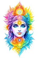 Chakra tattoo design idea