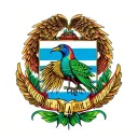guatemalan coat of arms but with quetzal wing spread tattoo design idea