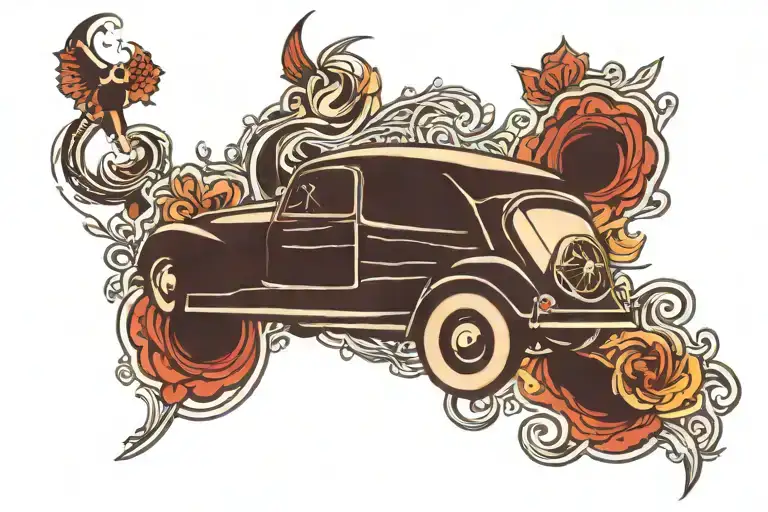 Tesla tattoo design idea