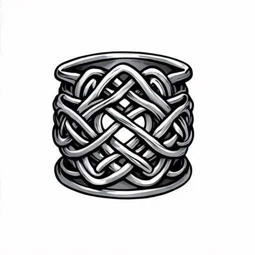 Celtic Knot Ring tattoo design idea