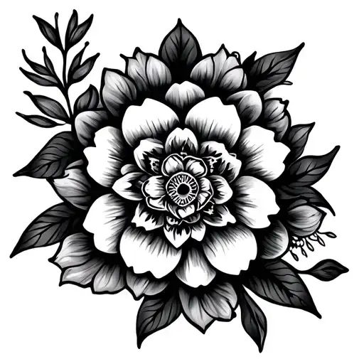 Complete left arm tattoo with mandala and ornamental flowers tattoo design idea